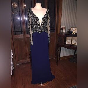 Beautiful Navy Custom Sherri Hill